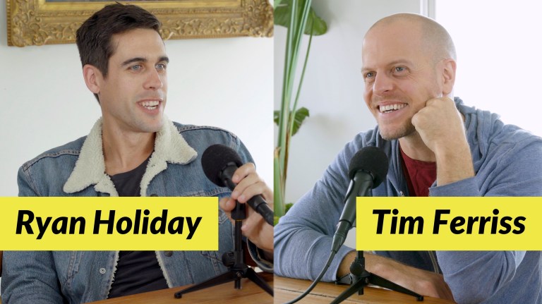 Ryan Holiday Tim Ferriss